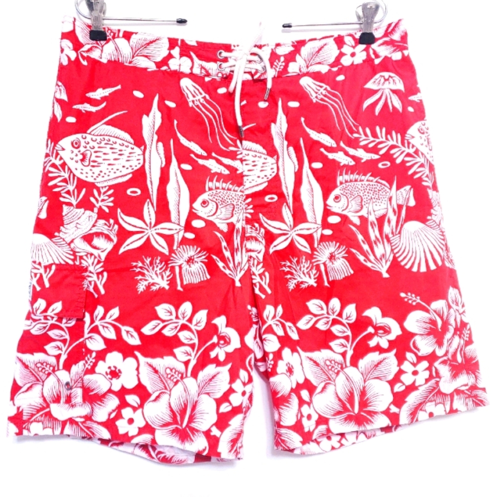 Polo Ralph Lauren XL Ocean Life Print Swim Trunks